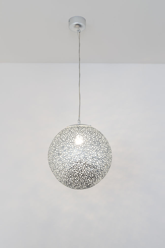 Hängeleuchte 1-flammig Lily Piccolo Silber Small